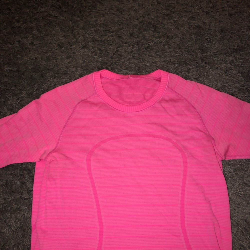 bright pink lulu longsleeve